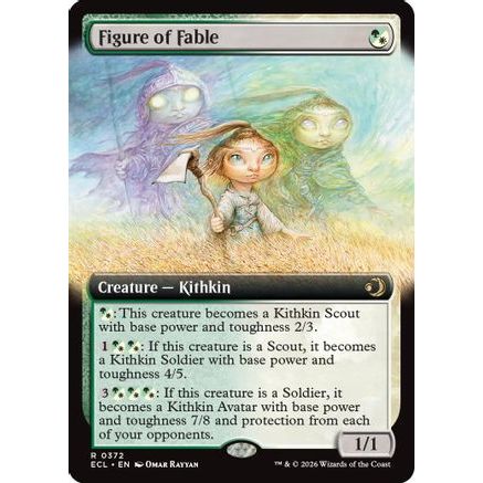 Figure of Fable (Extended Art) (ECL-372) - Lorwyn Eclipsed Foil