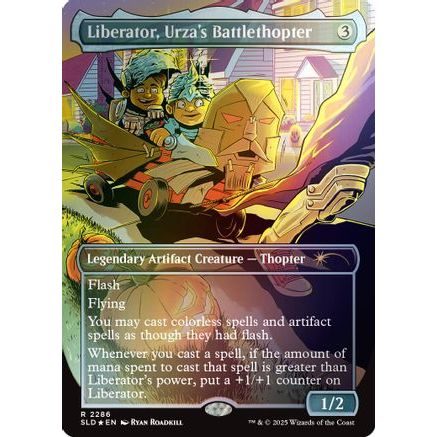 Liberator, Urza's Battlethopter (Rainbow Foil) (SLD-2286) - Secret Lair Drop Series Foil