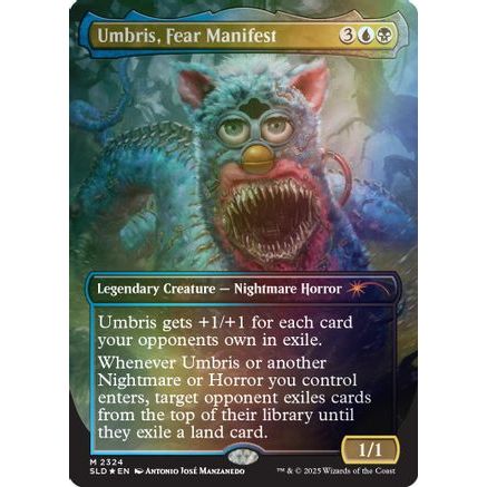 Umbris, Fear Manifest (Rainbow Foil) (SLD-2324) - Secret Lair Drop Series Foil