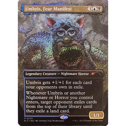 Umbris, Fear Manifest (Confetti Foil) (SLD-2339) - Secret Lair Drop Series Foil
