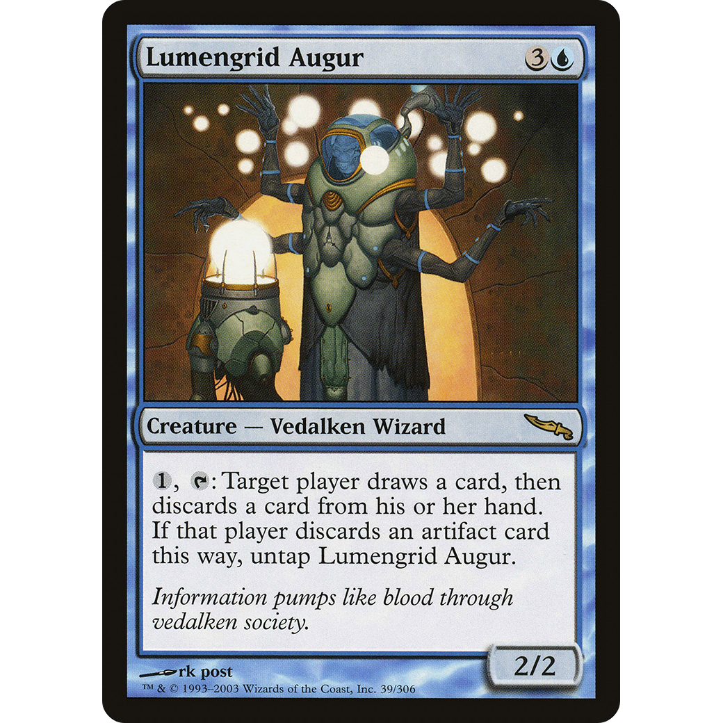 Lumengrid Augur (MRD-039) - Mirrodin Foil