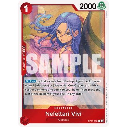 Nefeltari Vivi (OP13-012) - Carrying On His Will Foil