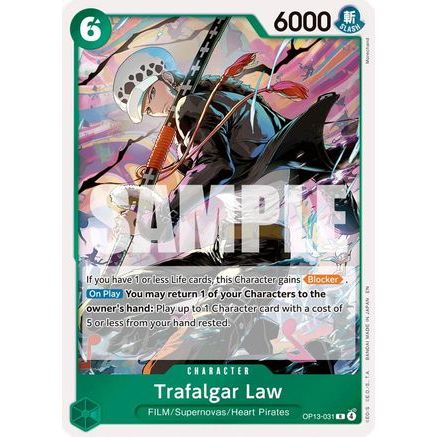 Trafalgar Law (OP13-031) - Carrying On His Will Foil