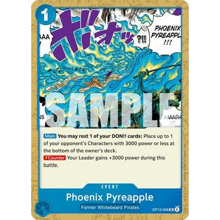 Phoenix Pyreapple (OP13-058) - Carrying On His Will