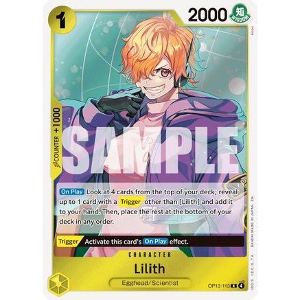 Lilith (OP13-113) - Carrying On His Will Foil