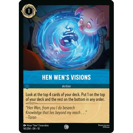 Hen Wen's Visions (161/204) - Whispers in the Well Cold Foil