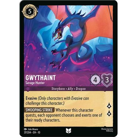 Gwythaint - Savage Hunter (37/204) - Whispers in the Well Cold Foil
