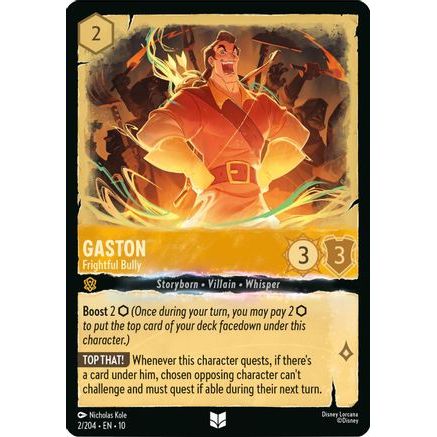 Gaston - Frightful Bully (2/204) - Whispers in the Well