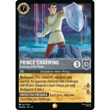 Prince Charming - Protector of the Realm (189/204) - Whispers in the Well Cold Foil