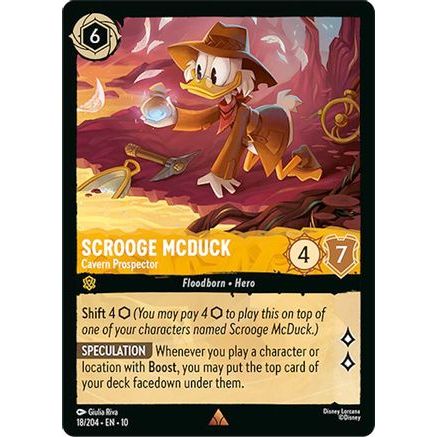 Scrooge McDuck - Cavern Prospector (18/204) - Whispers in the Well