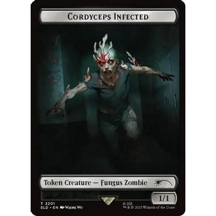 Cordyceps Infected Token (2201) (SLD-2201) - Secret Lair Drop Series