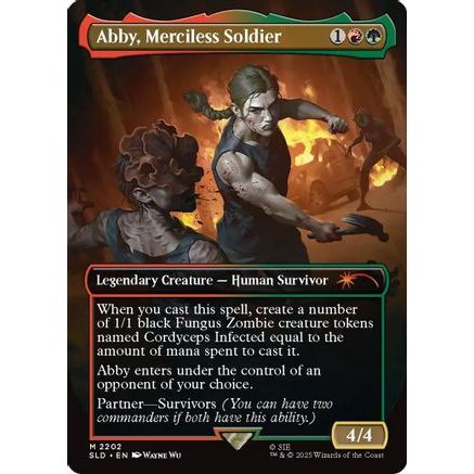 Abby, Merciless Soldier (SLD-2202) - Secret Lair Drop Series