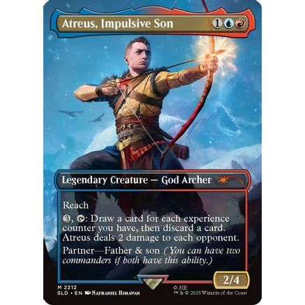 Atreus, Impulsive Son (SLD-2212) - Secret Lair Drop Series Foil