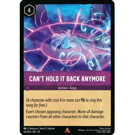 Can't Hold It Back Anymore (62/204) - Whispers in the Well Cold Foil