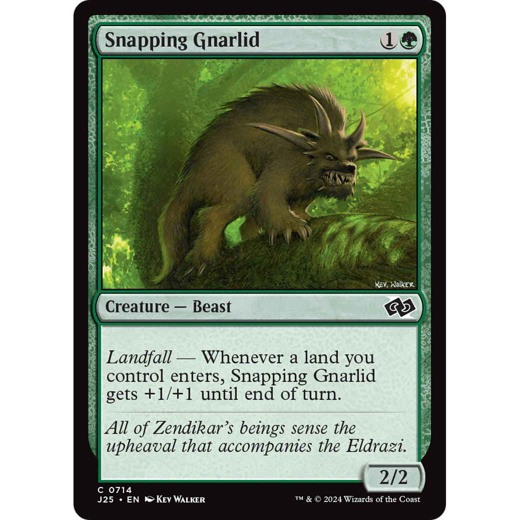 Snapping Gnarlid (J25-714) - Foundations Jumpstart