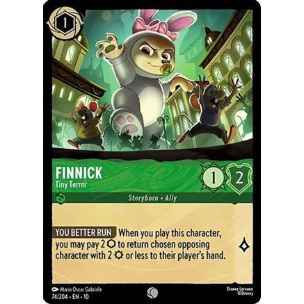 Finnick - Tiny Terror (74/204) - Whispers in the Well Cold Foil