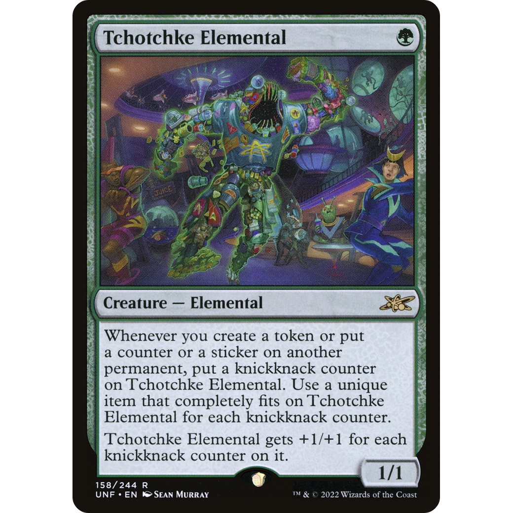 Tchotchke Elemental (UNF-158) - Unfinity