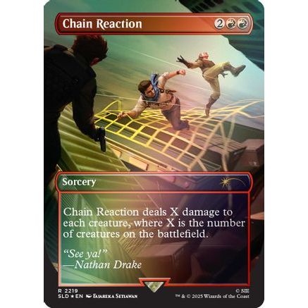 Chain Reaction (Rainbow Foil) (SLD-2219) - Secret Lair Drop Series Foil