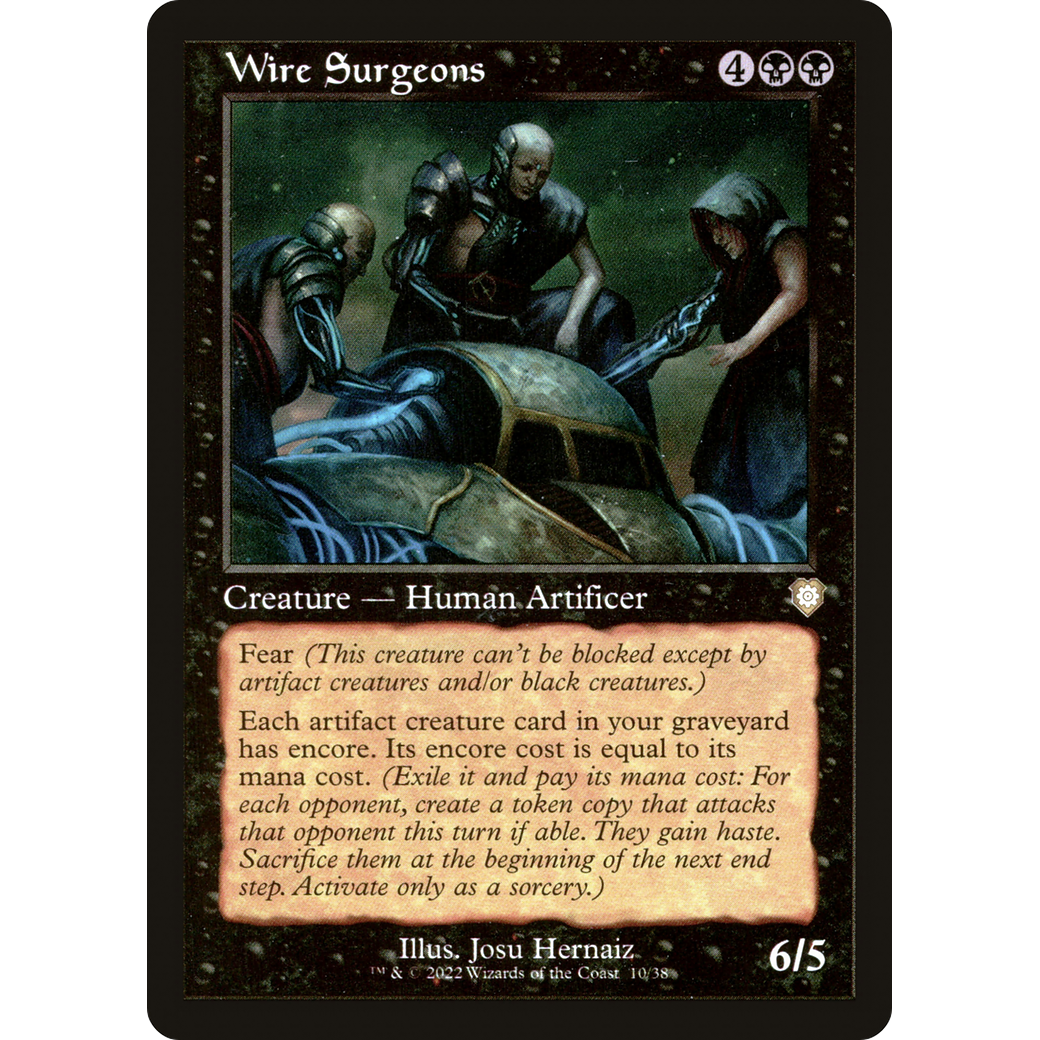 Wire Surgeons (Retro Frame) (BRC-010) - The Brothers' War Commander
