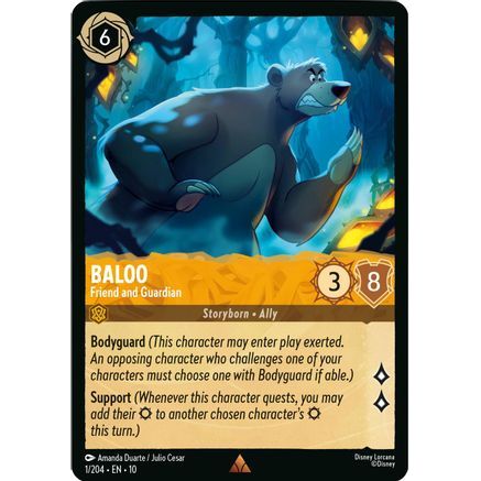 Baloo - Friend and Guardian (1/204) - Whispers in the Well Cold Foil
