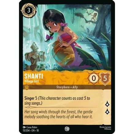 Shanti - Village Girl (13/204) - Whispers in the Well Cold Foil