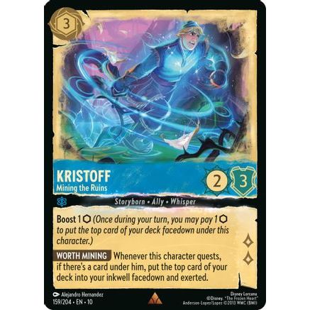 Kristoff - Mining the Ruins (159/204) - Whispers in the Well Cold Foil