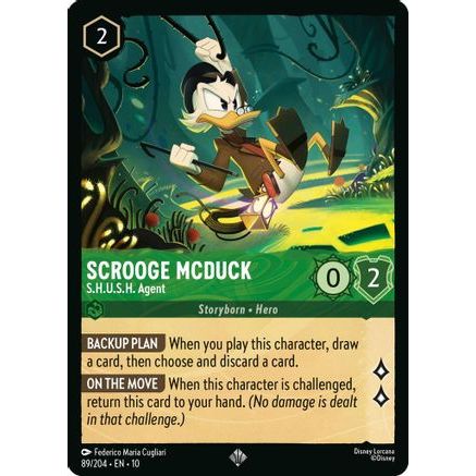 Scrooge McDuck - S.H.U.S.H. Agent (89/204) - Whispers in the Well