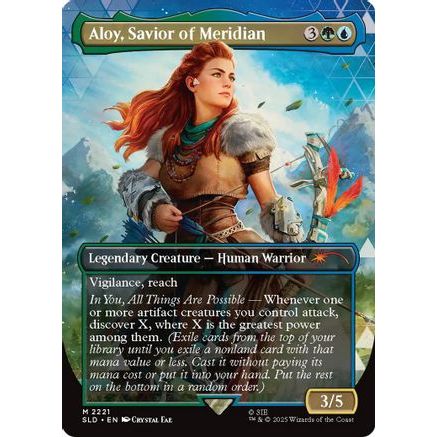 Aloy, Savior of Meridian (SLD-2221) - Secret Lair Drop Series