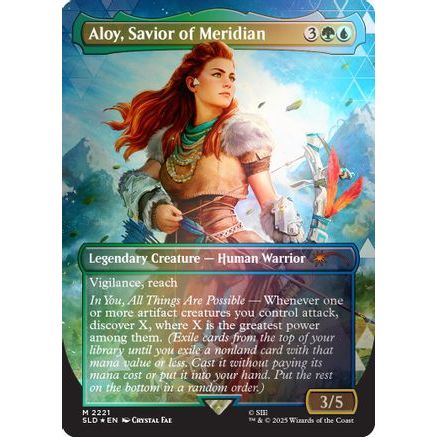 Aloy, Savior of Meridian (Rainbow Foil) (SLD-2221) - Secret Lair Drop Series Foil