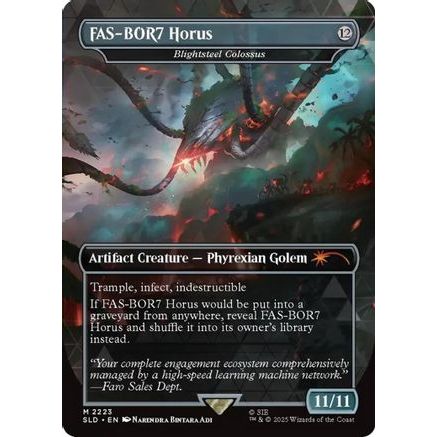 FAS-BOR7 Horus - Blightsteel Colossus (SLD-2223) - Secret Lair Drop Series