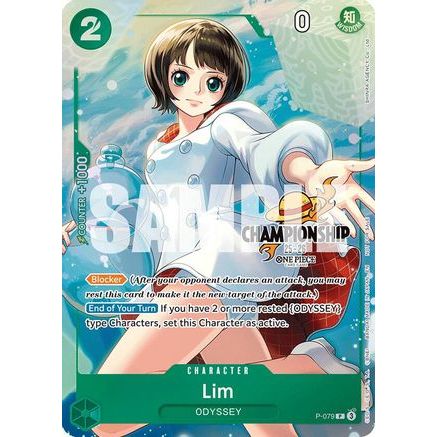 Lim (CS 25-26 Event Pack Finalist Ver.) (P-079) - One Piece Promotion Cards Foil