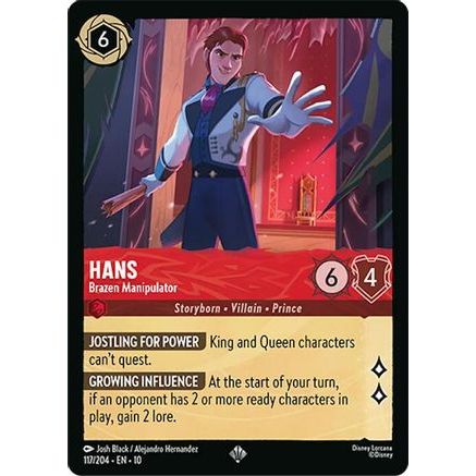 Hans - Brazen Manipulator (117/204) - Whispers in the Well