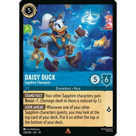 Daisy Duck - Sapphire Champion (158/204) - Whispers in the Well