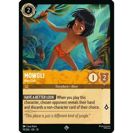 Mowgli - Man Cub (19/204) - Whispers in the Well Cold Foil
