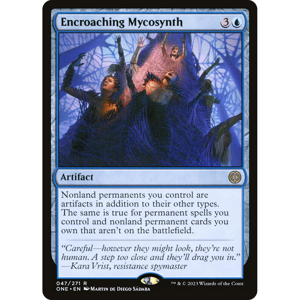Encroaching Mycosynth (ONE-047) - Phyrexia: All Will Be One Foil