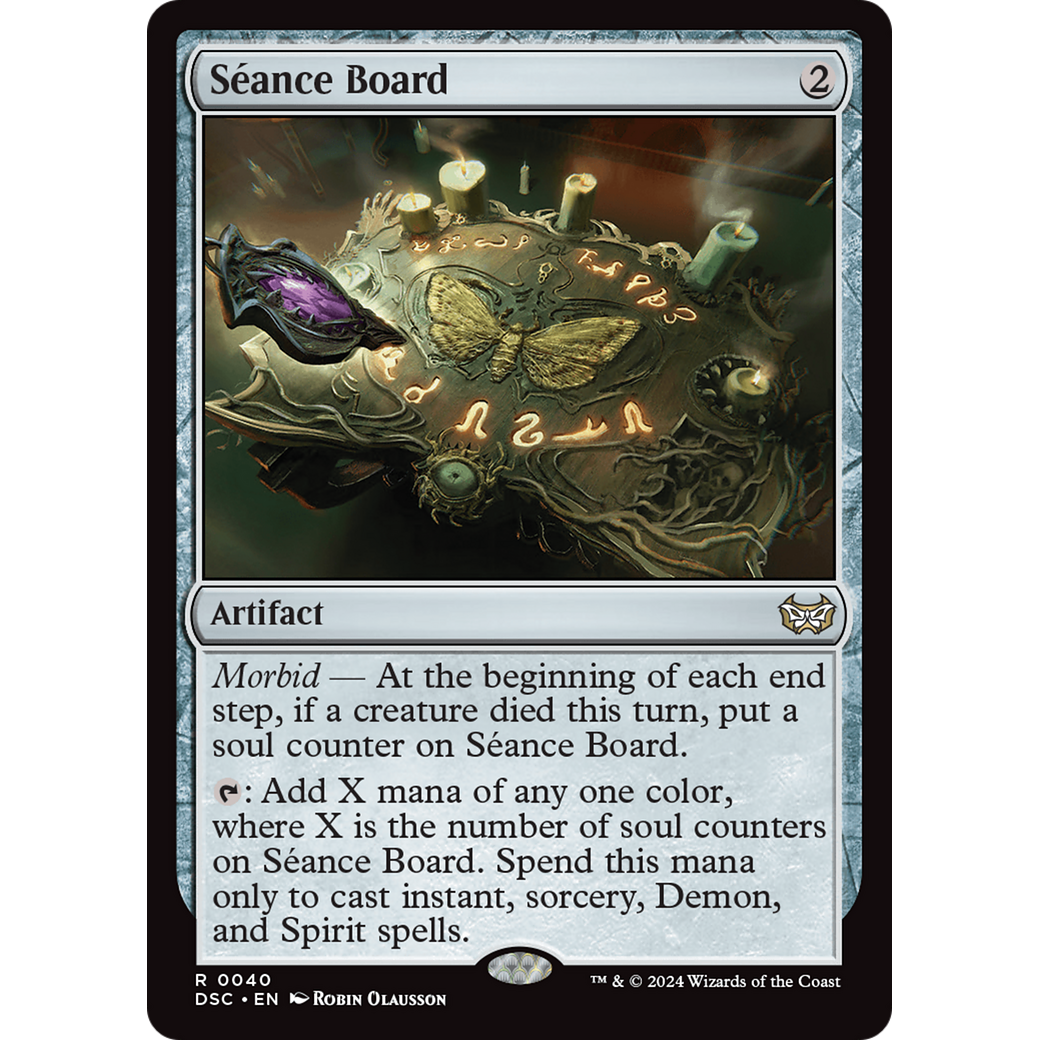Séance Board (DSC-040) - Duskmourn: House of Horror Commander