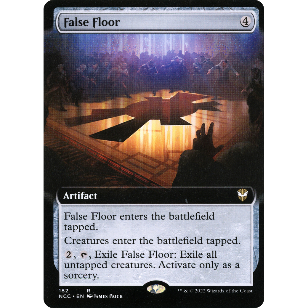 False Floor (Extended Art) (NCC-182) - New Capenna Commander: (Extended Art)