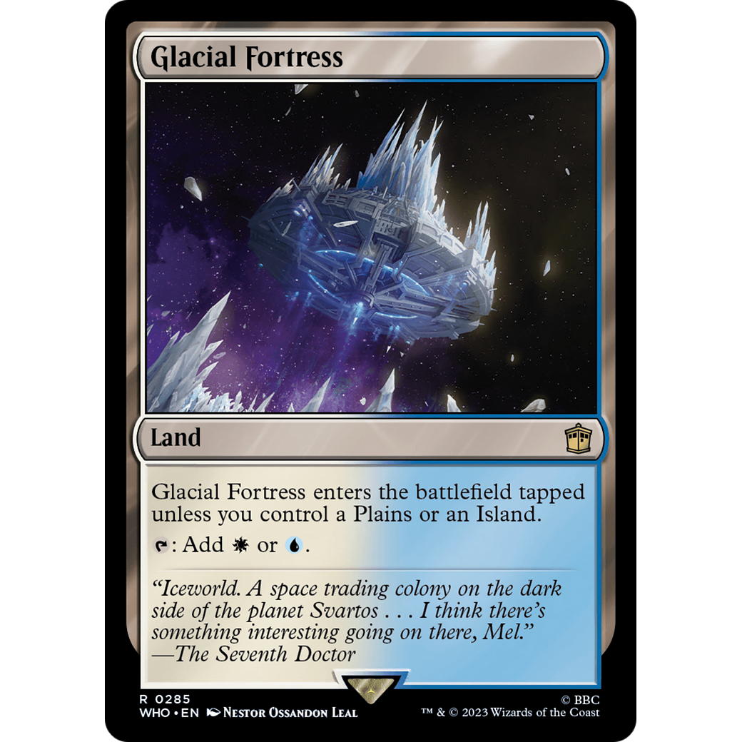 Glacial Fortress (WHO-285) - Doctor Who