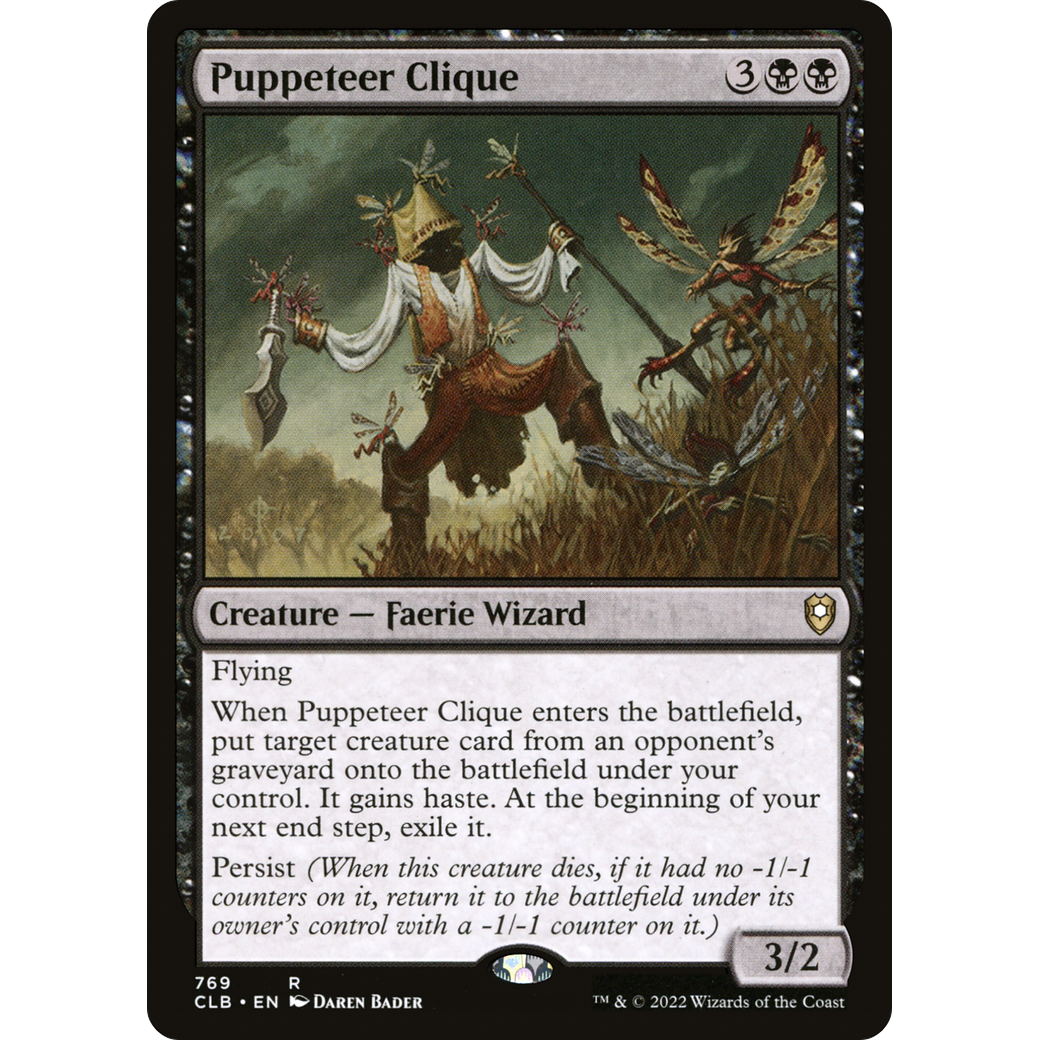 Puppeteer Clique (CLB-769) - Commander Legends: Battle for Baldur's Gate