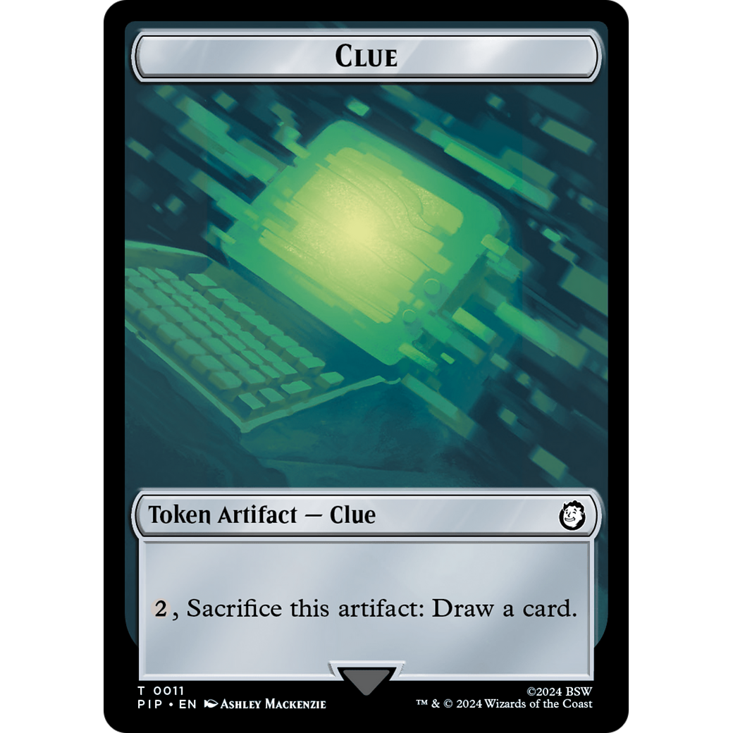 Clue (TPIP-011) - Fallout Tokens Foil