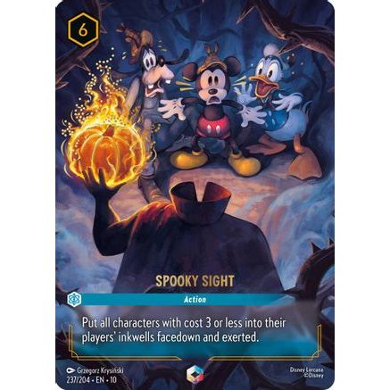 Spooky Sight (Enchanted) (237/204) - Whispers in the Well Holofoil