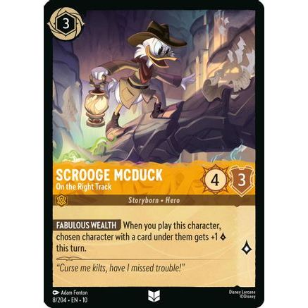 Scrooge McDuck - On the Right Track (8/204) - Whispers in the Well
