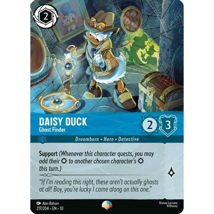 Daisy Duck - Ghost Finder (Epic) (217/204) - Whispers in the Well Holofoil
