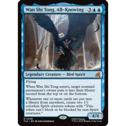 Wan Shi Tong, All-Knowing (TLE-098) - Avatar: The Last Airbender: Eternal-Legal Foil