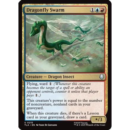 Dragonfly Swarm (TLA-215) - Avatar: The Last Airbender Foil