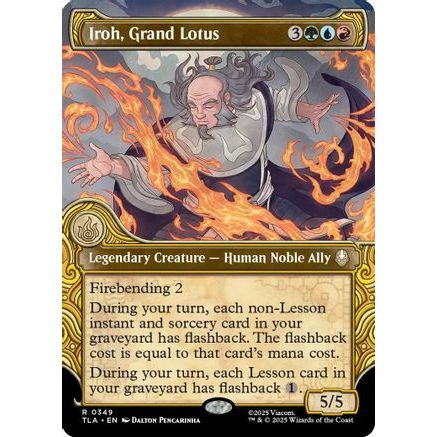 Iroh, Grand Lotus (Showcase) (TLA-349) - Avatar: The Last Airbender