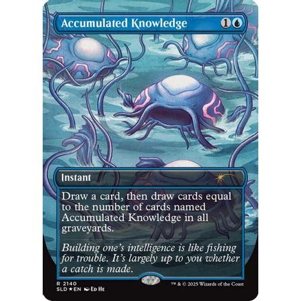 Accumulated Knowledge (SLD-2140) - Secret Lair Drop Series Foil
