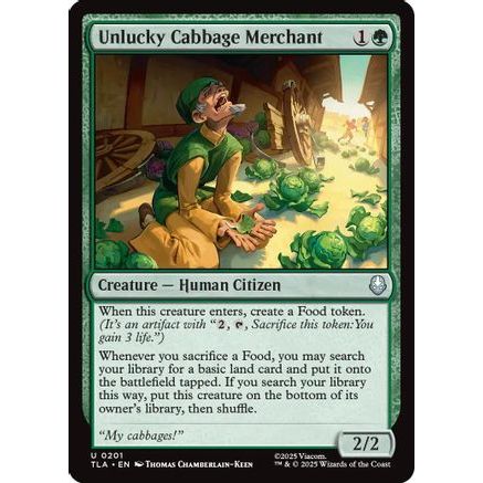 Unlucky Cabbage Merchant (TLA-201) - Avatar: The Last Airbender