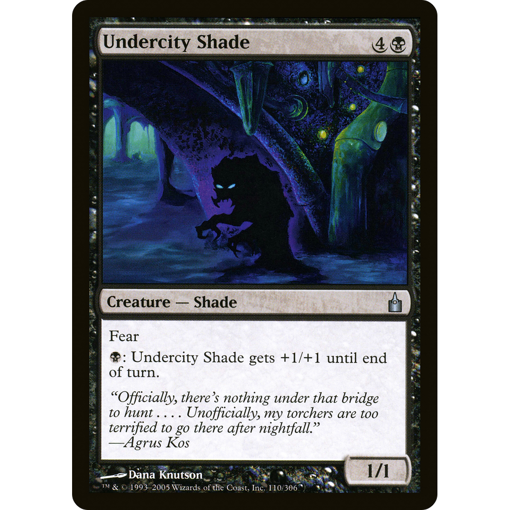 Undercity Shade (RAV-110) - Ravnica: City of Guilds