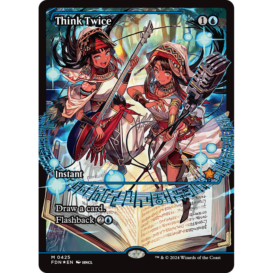 Think Twice (FDN-425) - Foundations: (Showcase) Foil